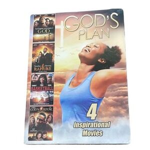 God's Plan‎ 4 Inspirational Movies DVD Nothing Without God Basketball 3:16